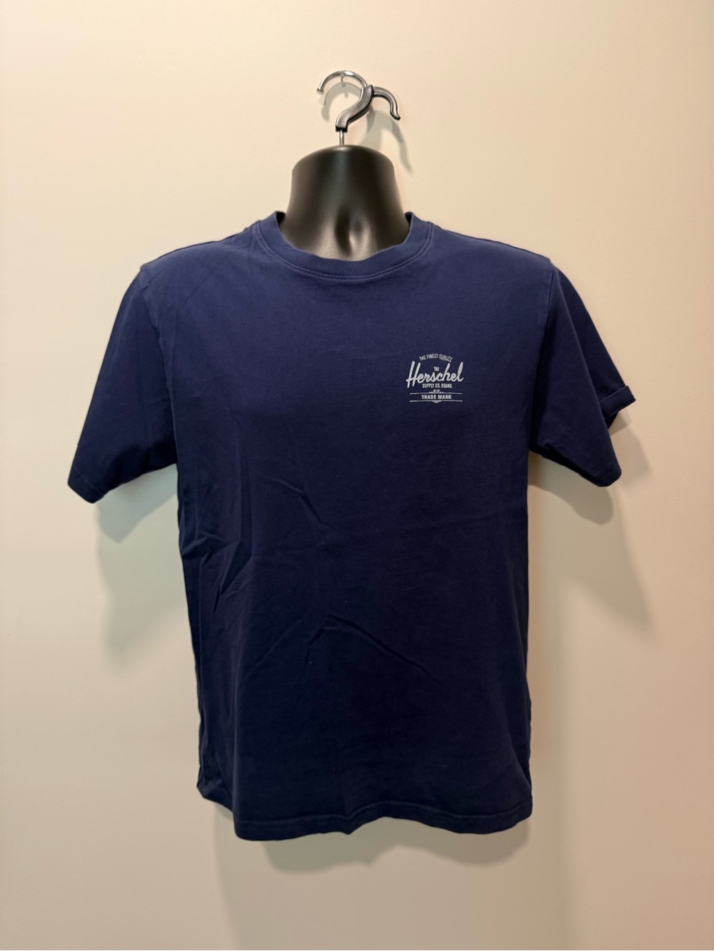 Herschel Supply Co. Men's Navy Short Sleeve Logo Tee